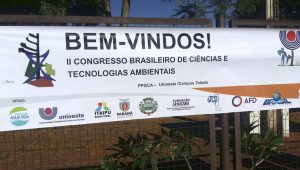 STCP PARTICIPA DO II CONGRESSO NACIONAL DE CIÊNCIAS E TECNOLOGIAS AMBIENTAIS REALIZADO EM TOLEDO – PR