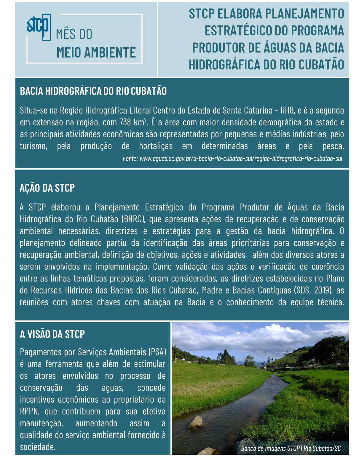 MÊS DO MEIO AMBIENTE – STCP