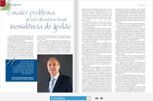 O MAIOR PROBLEMA DO SETOR FLORESTAL NO BRASIL: INEXISTÊNCIA DE GESTÃO – JOÉSIO D. P. SIQUEIRA PARA REVISTA OPINIÕES