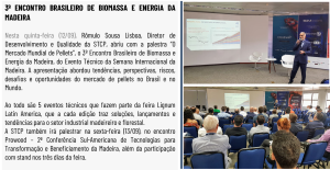 3º ENCONTRO BRASILEIRO DE BIOMASSA E ENERGIA DA MADEIRA