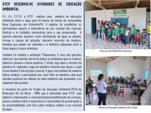 STCP DESENVOLVE ATIVIDADES DE EDUCAÇÃO AMBIENTAL