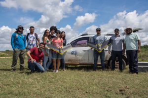 SEDURBS E UFS ACOMPANHAM VANT NA BACIA DO RIO SERGIPE