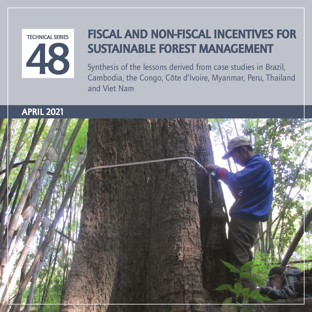INCENTIVO FISCAL E NÃO FISCAL PARA O MANEJO FLORESTAL SUSTENTÁVEL