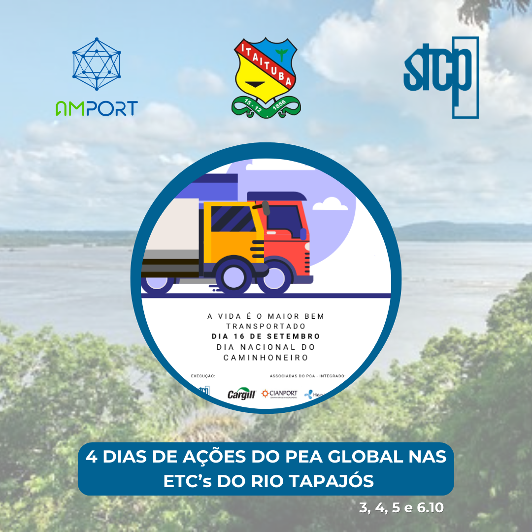 Promovendo a educação ambiental e o bem-estar dos caminhoneiros nas Estações de Transbordo de Carga do Rio Tapajós, no Pará