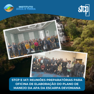 STCP e IAT articulam reuniões preparatórias para Oficina de Elaboração do Plano de Manejo da APA da Escarpa Devoniana