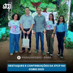 Destaques e contribuições da STCP no CGBio 2023, no Pará