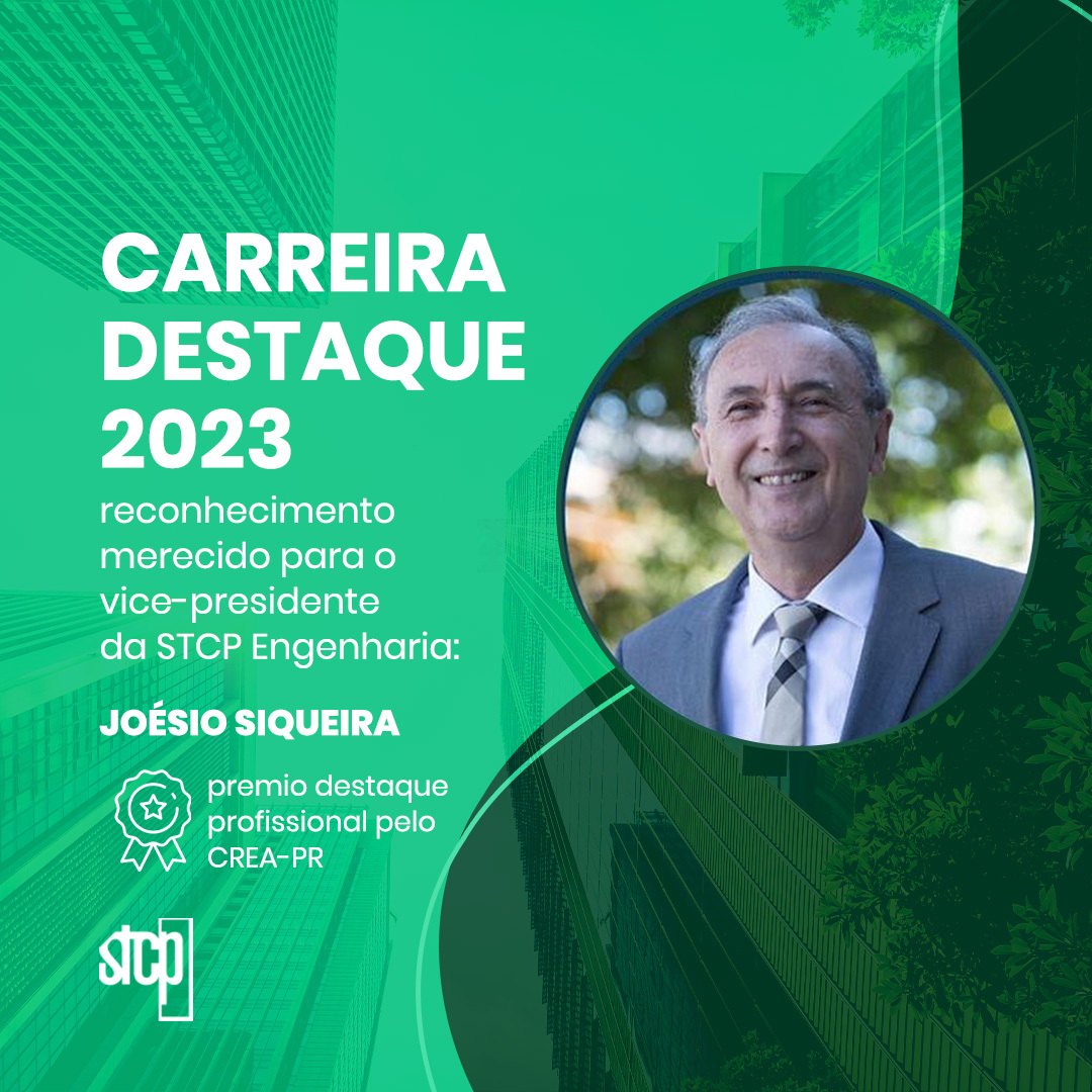 Joésio Siqueira, nosso vice-presidente é o profissional Destaque 2023!