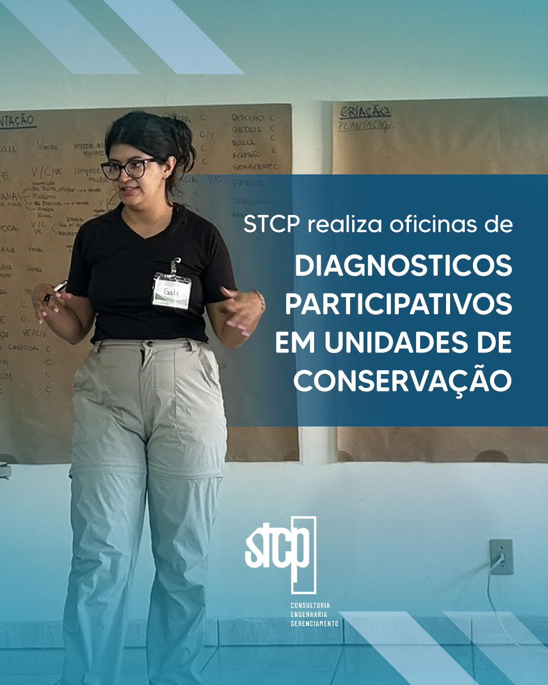 STCP REALIZA OFICINAS DE DIAGNOSTICOS PARTICIPATIVOS EM UNIDADES DE CONSERVAÇÃO