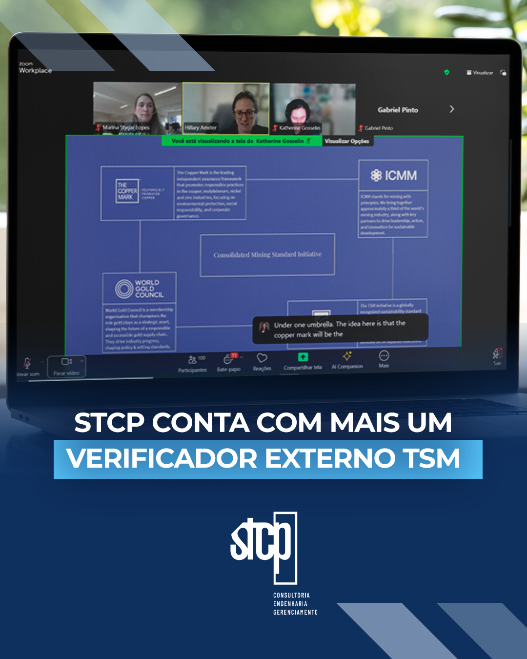 STCP CONTA COM MAIS UM VERIFICADOR EXTERNO TSM