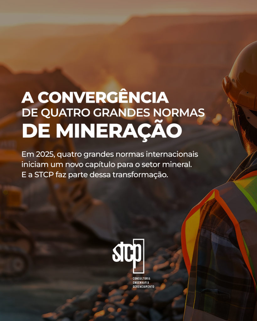 A convergência de quatro grandes normas de mineração.