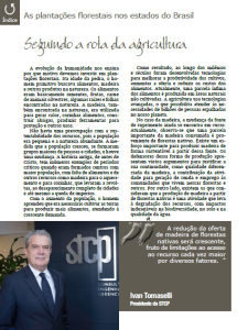 Revista Opiniões publica análise de Ivan Tomaselli, presidente da STCP, sobre plantações florestais