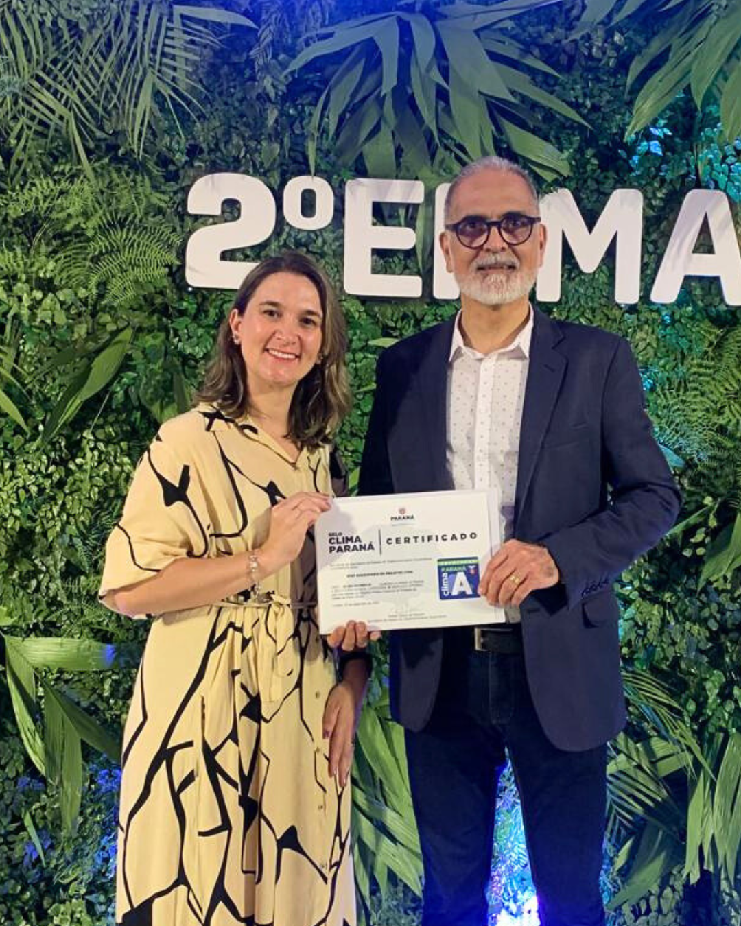 A STCP recebe, pela segunda vez consecutiva, o Selo Clima Paraná – Categoria A